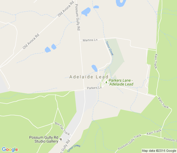 Map of ADELAIDE LEAD VIC