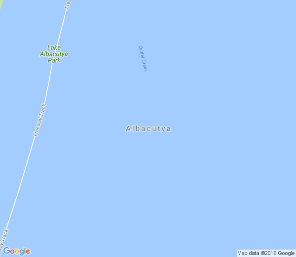 Map of ALBACUTYA VIC