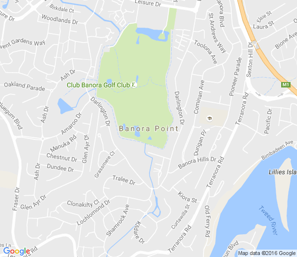 Map of BANORA POINT NSW