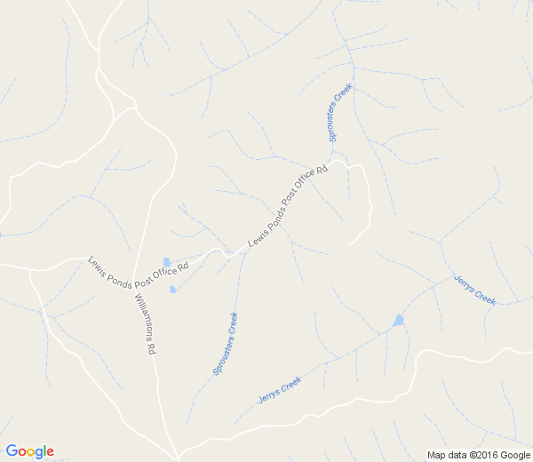 Map of BATHURST STREET PO TAS