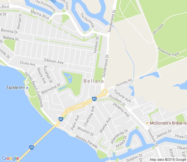 Map of BELLARA QLD