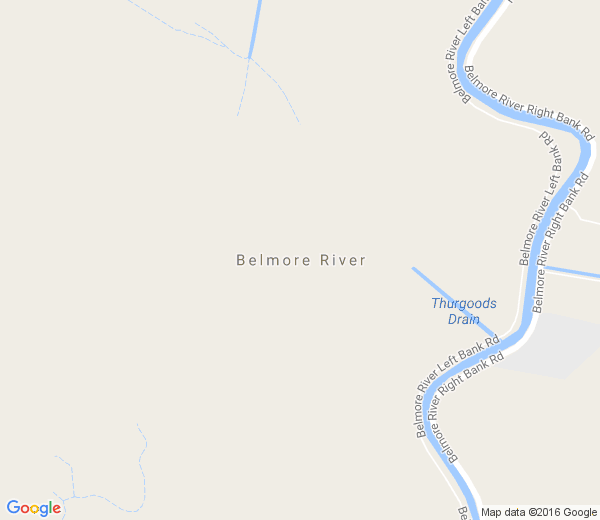 Map of BELMORE RIVER NSW
