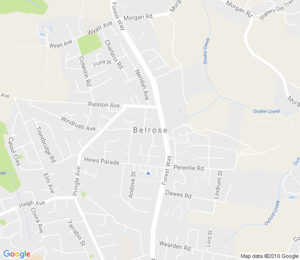 Map of BELROSE NSW