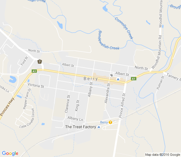 Map of BERRY NSW