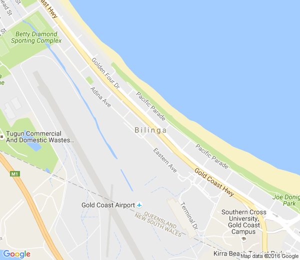 Map of BILINGA QLD