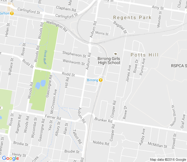 Map of BIRRONG NSW