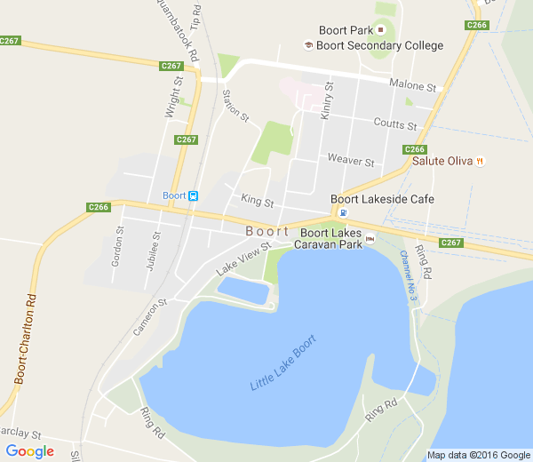 Map of BOORT VIC