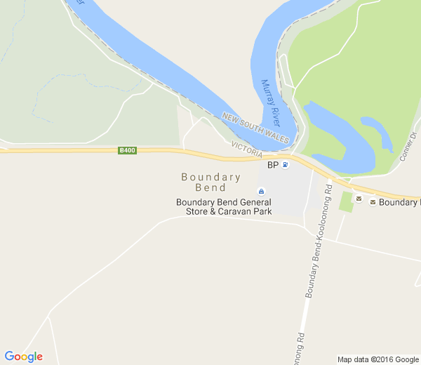 Map of BOUNDARY BEND VIC
