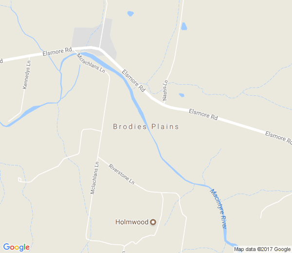 Map of BRODIES PLAINS NSW