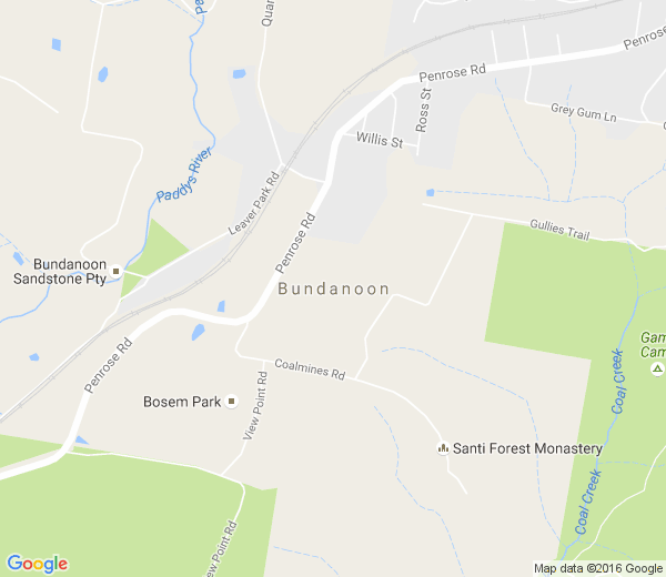 Map of BUNDANOON NSW