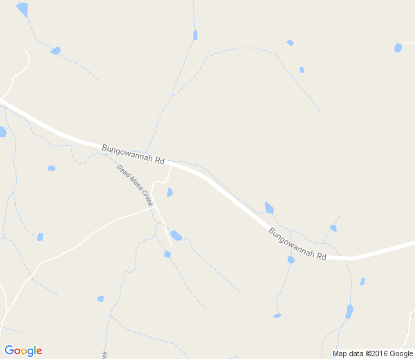 Map of BUNGOWANNAH NSW