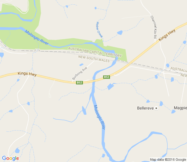 Map of BURBONG NSW