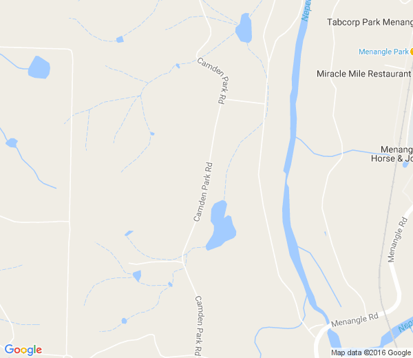 Map of CAMDEN PARK NSW