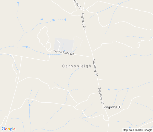 Map of CANYONLEIGH NSW