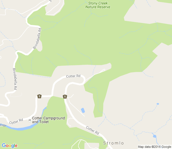 Map of CASUARINA SANDS ACT