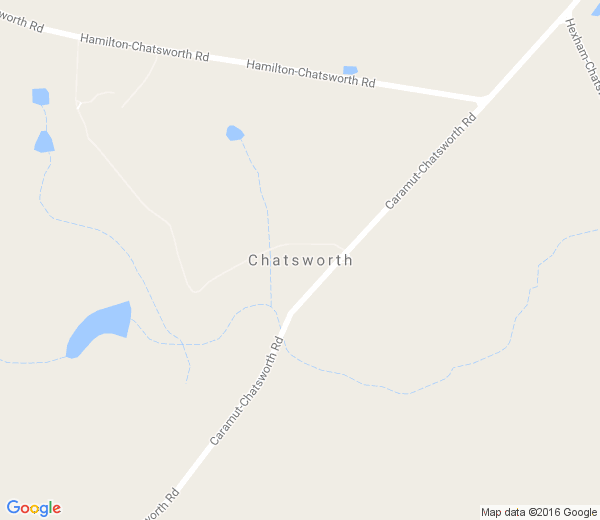 Map of CHATSWORTH VIC