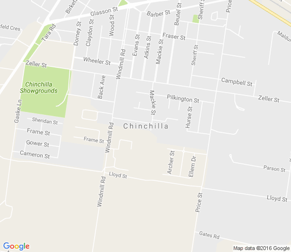 Map of CHINCHILLA QLD