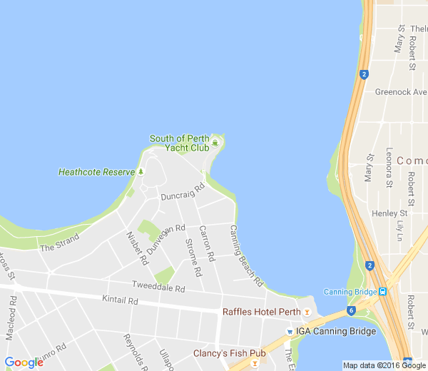 Map of COFFEE POINT WA