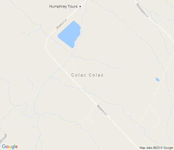 Map of COLAC COLAC VIC