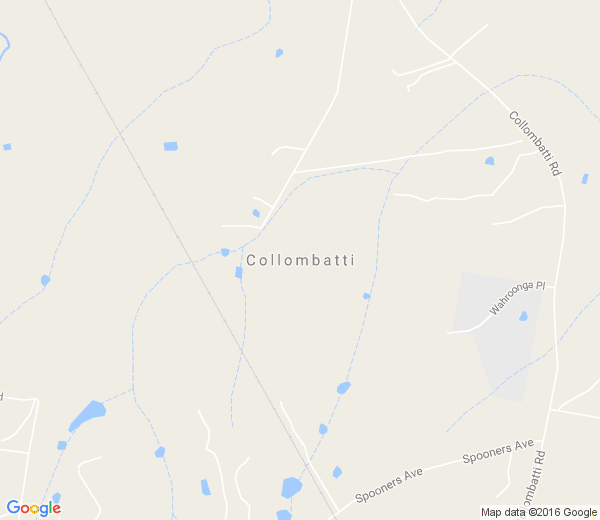Map of COLLOMBATTI NSW