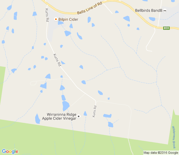 Map of COMLEROY ROAD PO NSW