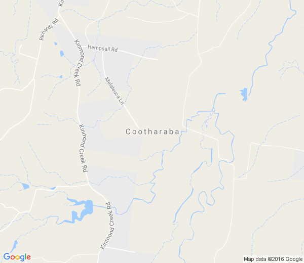 Map of COOTHARABA QLD