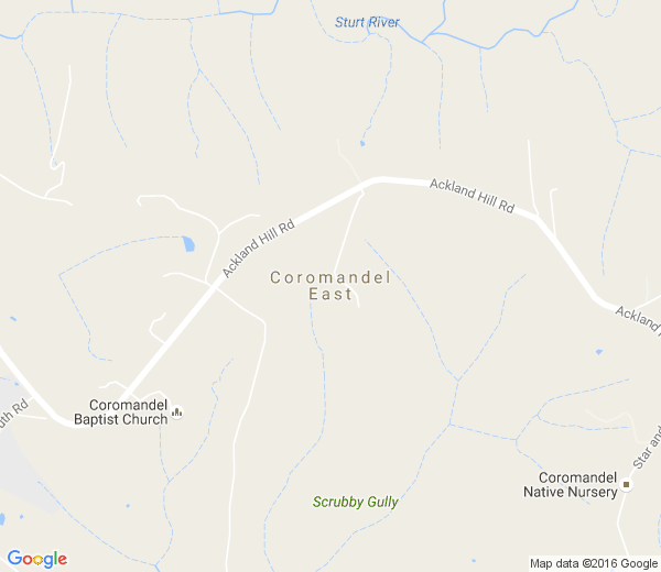 Map of COROMANDEL EAST SA