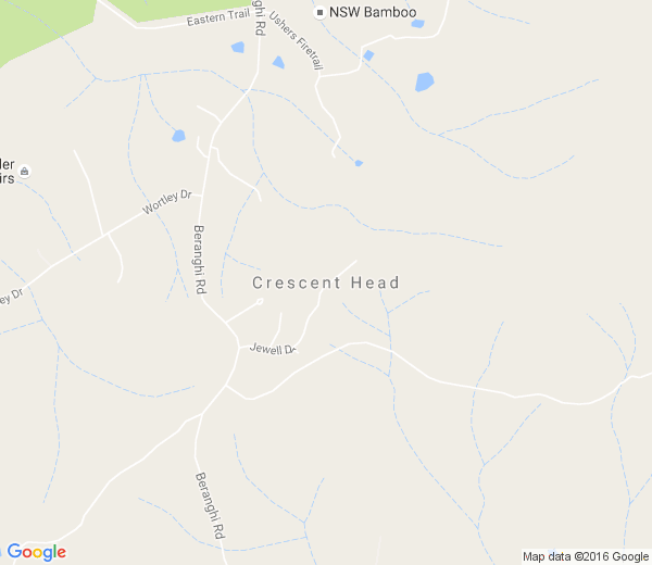 Map of CRESCENT HEAD NSW