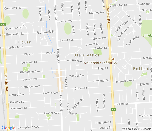 Map of DEAKIN UNIVERSITY VIC