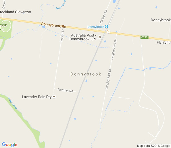 Map of DONNYBROOK VIC