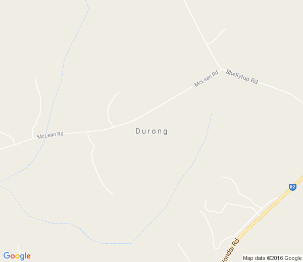 Map of DURONG SOUTH QLD