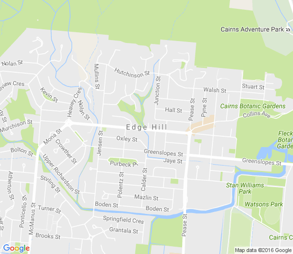Map of EDGE HILL QLD