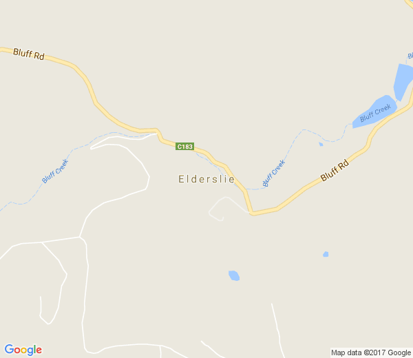 Map of ELDERSLIE TAS