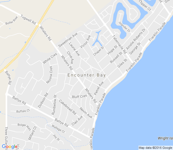Map of ENCOUNTER BAY SA