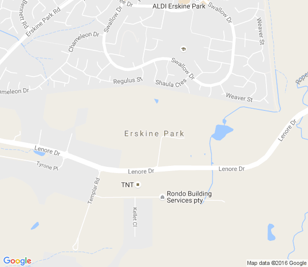 Map of ERSKINE PARK NSW