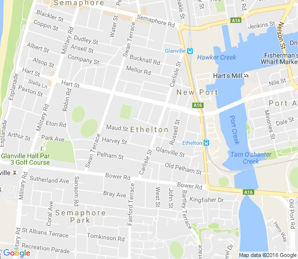 Map of ETHELTON SA