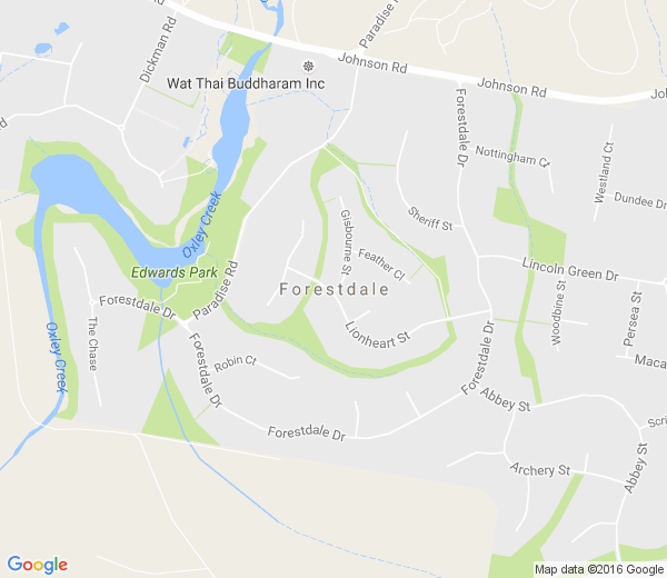 Map of FORESTDALE QLD
