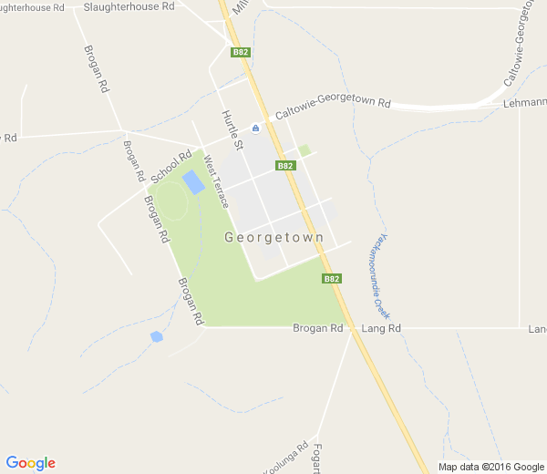 Map of GEORGETOWN SA