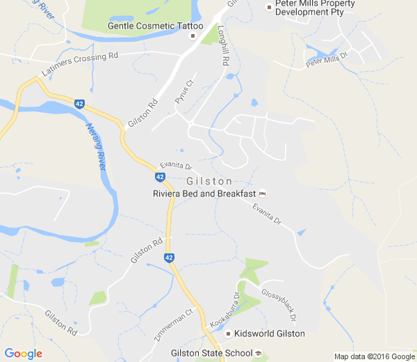Map of GILSTON QLD