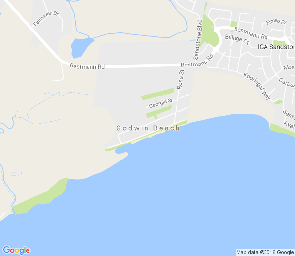 Map of GODWIN BEACH QLD