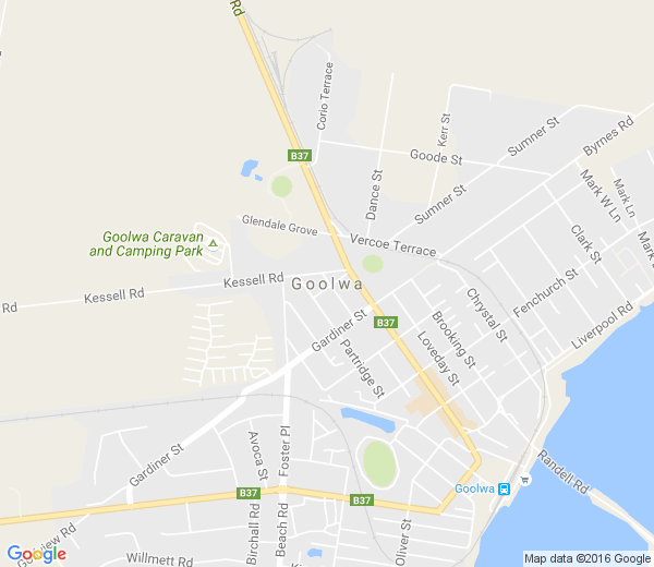 Map of GOOLWA SA