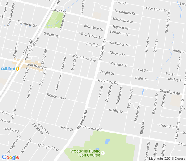 Map of GUILDFORD NSW