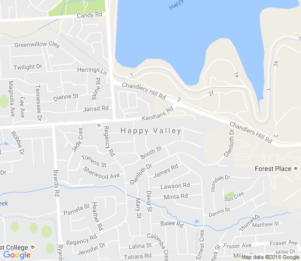 Map of HAPPY VALLEY SA