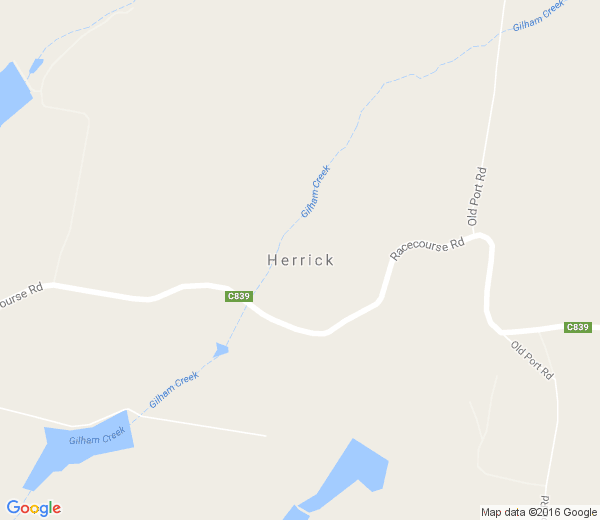 Map of HERRICK TAS