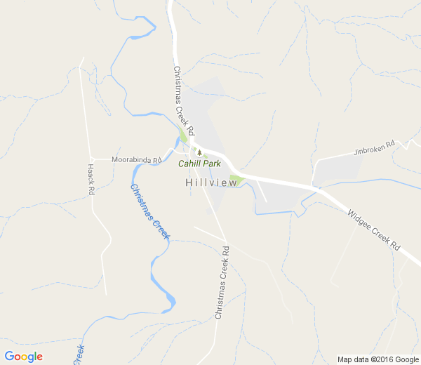 Map of HILLVIEW QLD