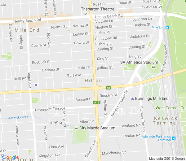 Map of HILTON SA