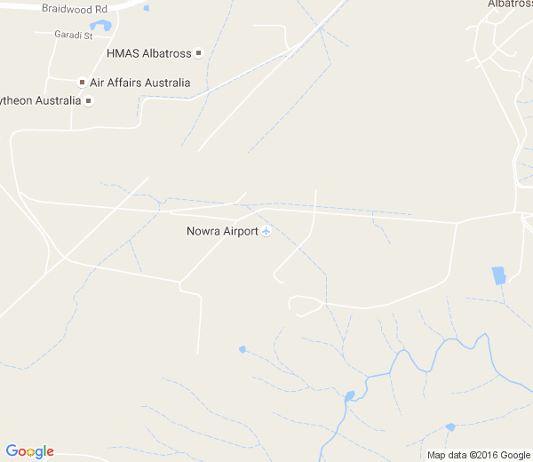 Map of HMAS ALBATROSS NSW