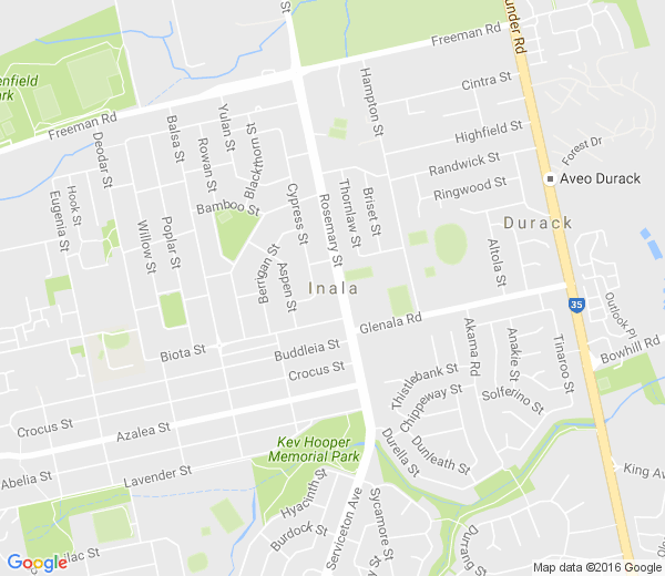 Map of INALA QLD