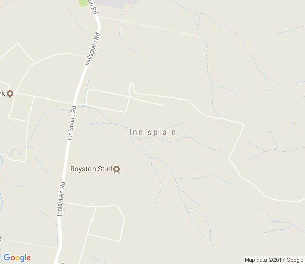 Map of INNISPLAIN QLD