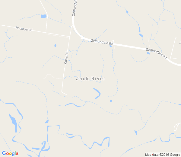 Map of JACK RIVER VIC